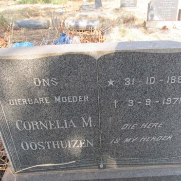 OOSTHUIZEN Cornelia M. 1899-1971