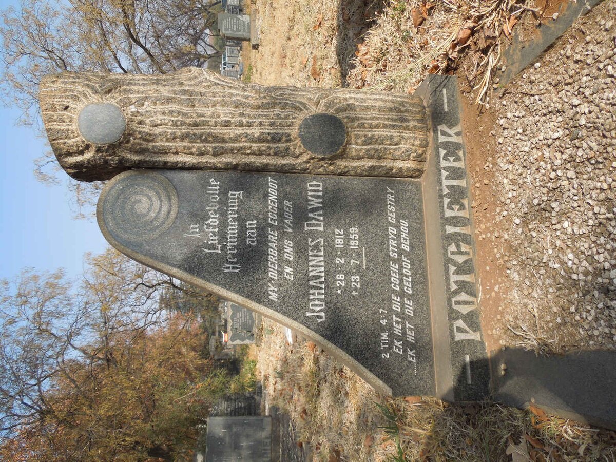 POTGIETER Johannes Dawid 1912-1959