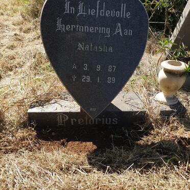 PRETORIUS Natasha 1987-1989