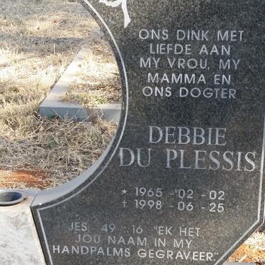 PLESSIS Debbie, du 1965-1998