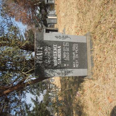 PHATI Modiehi Sandra 1989-2010