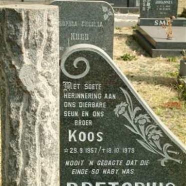 PRETORIUS Koos 1957-1979