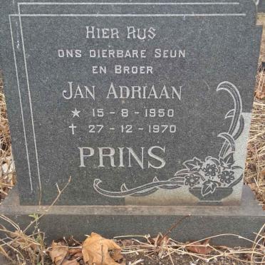 PRINS Jan Adriaan 1950-1970