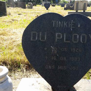 PLOOY Tinkie, du 1926-1983