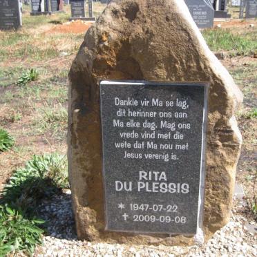 PLESSIS Rita, du 1947-2009