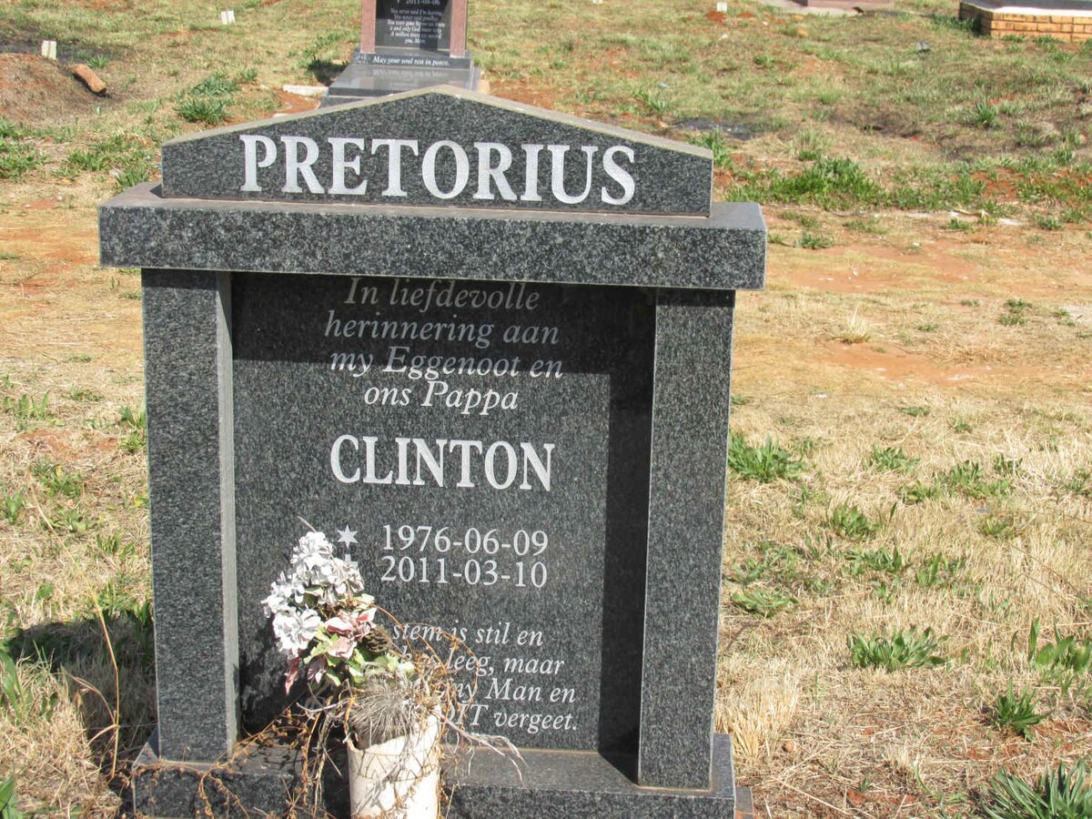 PRETORIUS Clinton 1976-2011