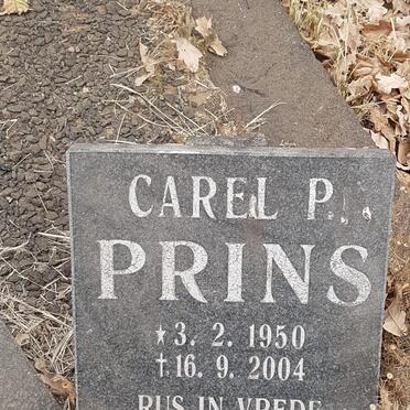 PRINS Carel P. 1950-2004