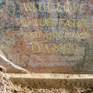 RAND Danie, du 1944-1997