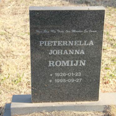 ROMIJN Pieternella Johanna 1926-1995