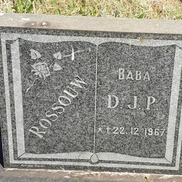 ROSSOUW D.J.P. 1967-1967