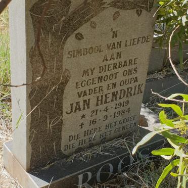 ROOS Jan Hendrik 1919-1984