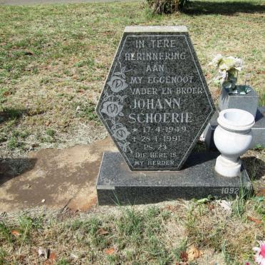 SCHOERIE Johann 1949-1991