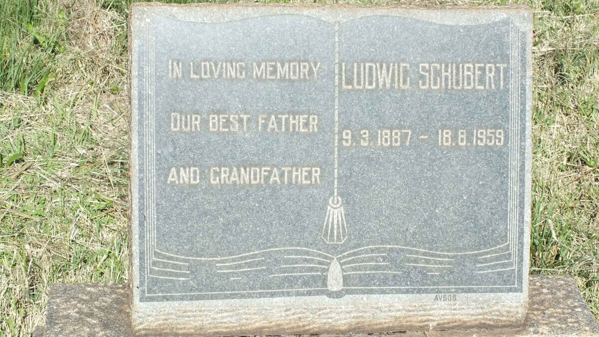 SCHUBERT Ludwig 1887-1959