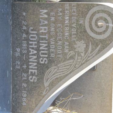 SCHEEPERS Marthinus Johannes 1913-1984 &amp; Louisa Christina ELOFF 1921-1988