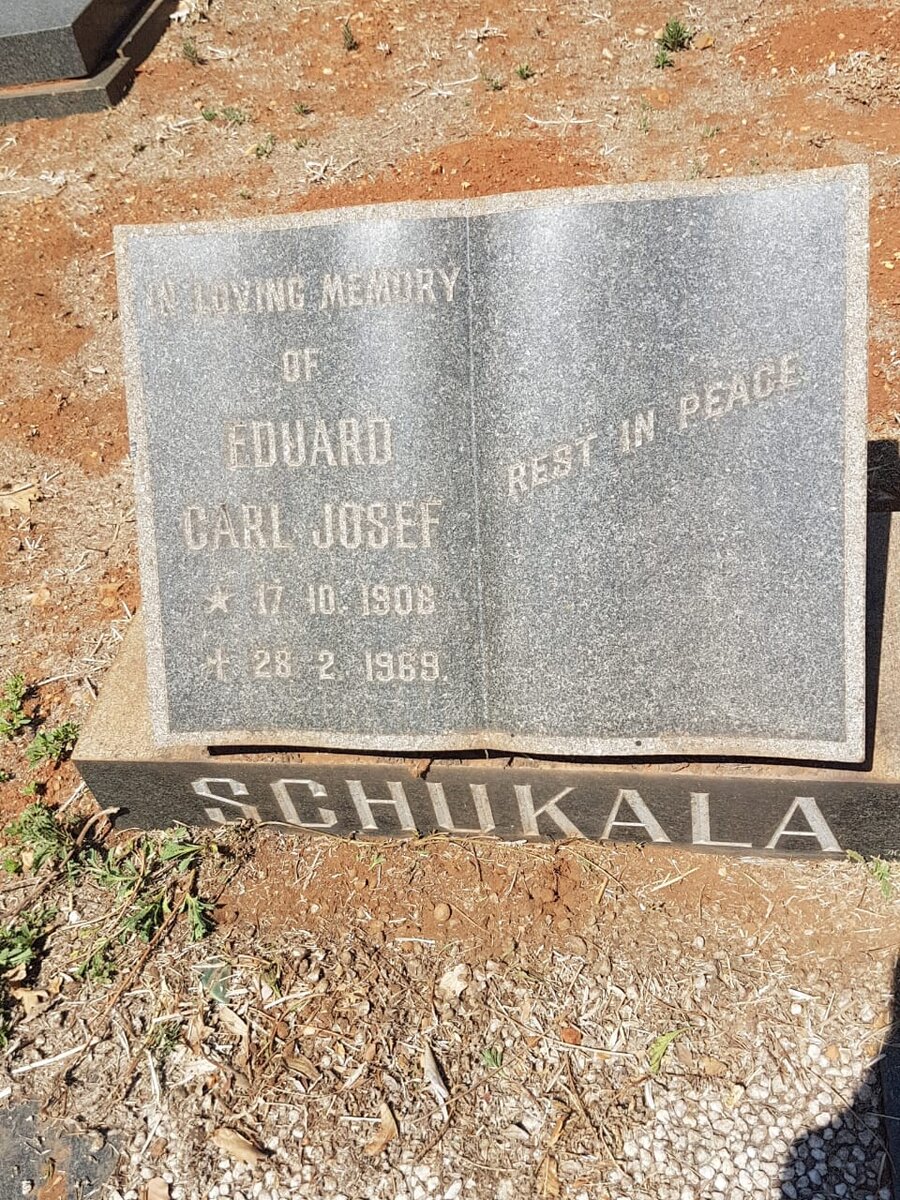 SCHUKALA Eduard Carl Josef 1908-1969