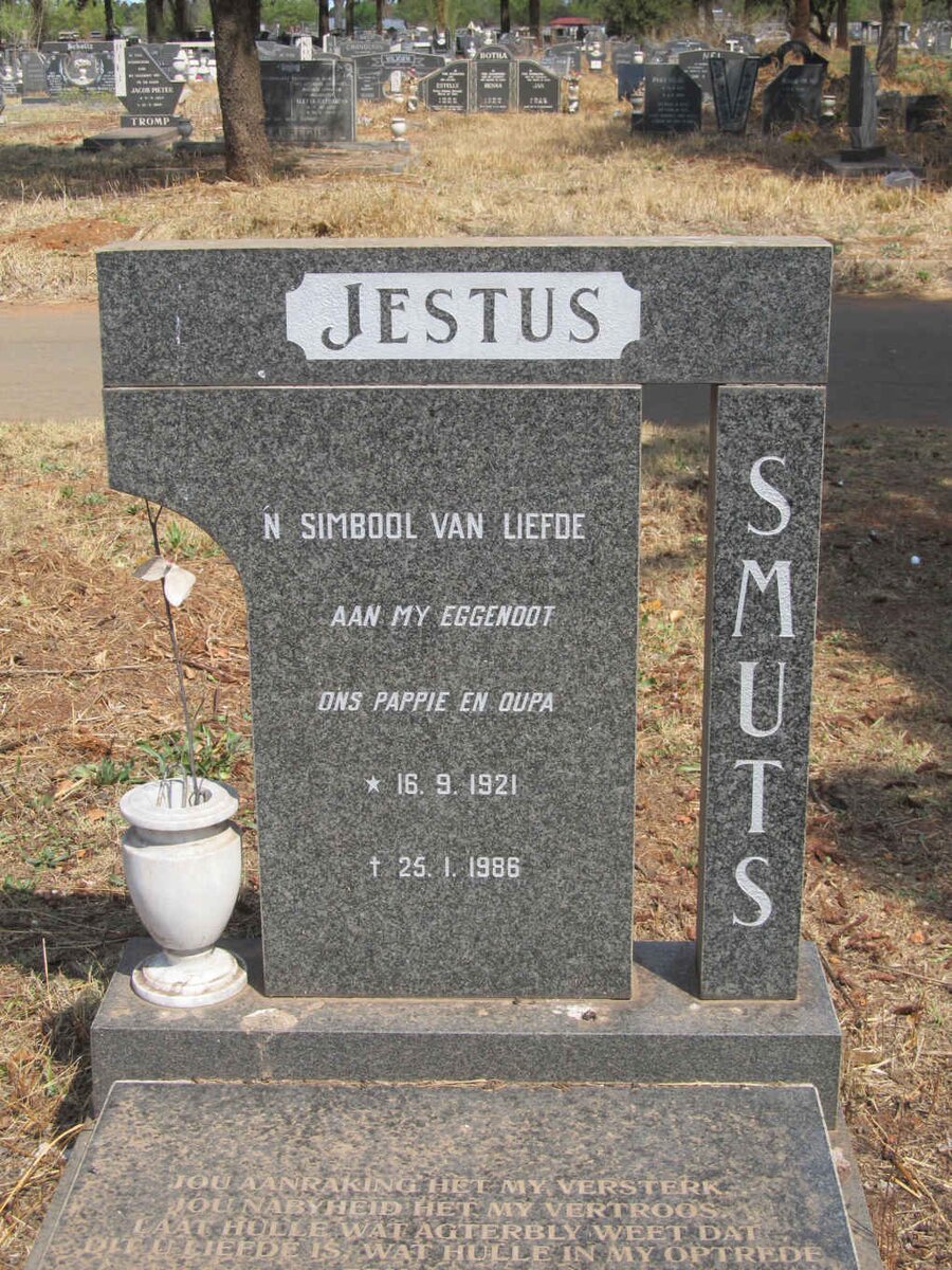 SMUTS Jestus 1921-1986