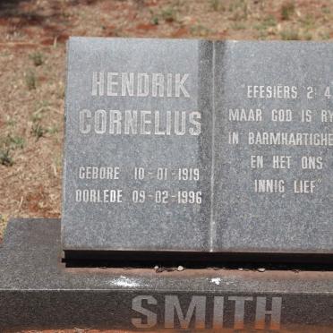 SMITH Hendrik Cornelius 1919-1996