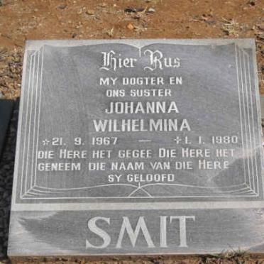 SMIT Johanna Wilhelmina 1967-1980