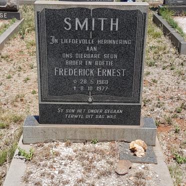 SMITH Frederick Ernest 1960-1977