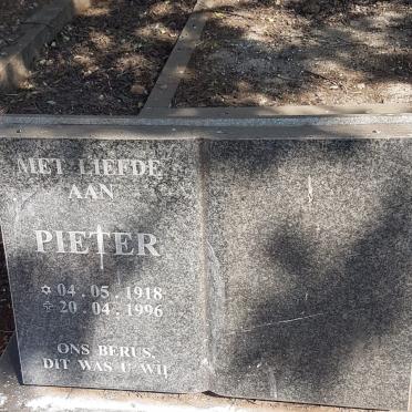 SPAMERS Pieter 1918-1996