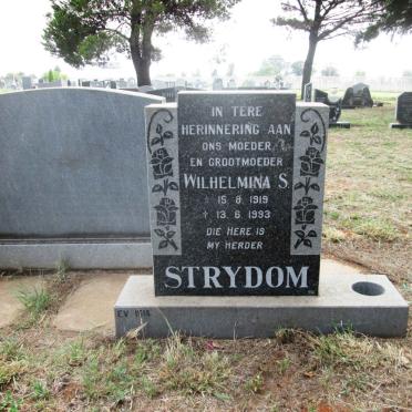 STRYDOM Wilhelmina S. 1919-1993