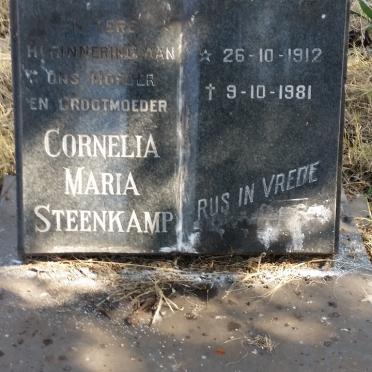 STEENKAMP Cornelia Maria 1912-1981