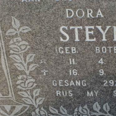 STEYN Dora nee BOTES 1938-1982