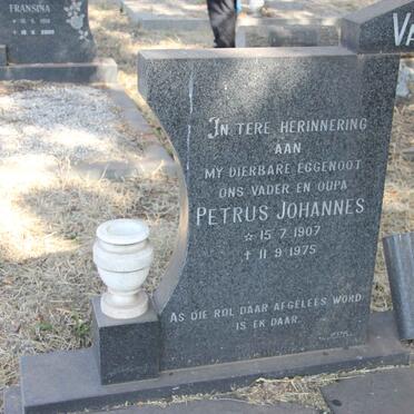 STADEN Petrus Johannes, van 1907-1975 &amp; Maria Gertruida 1907-1978