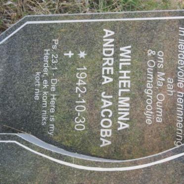 STANDER Gideon Stephanus 1937-2016 &amp; Wilhelmina Andrea Jacoba 1942-