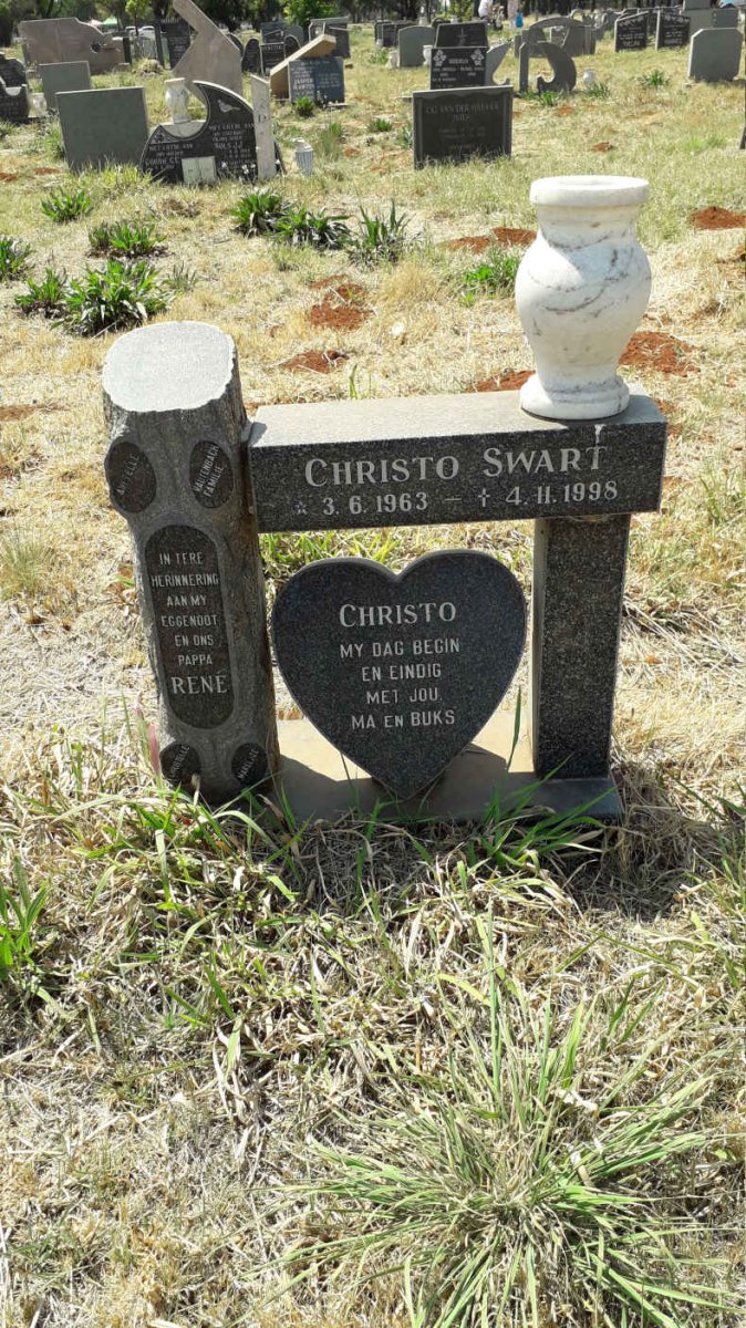 SWART Christo 1963-1998