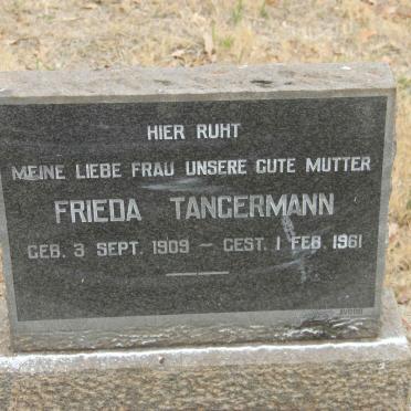 TANGERMANN Frieda 1909-1961