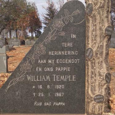 TOWNSHEND William Temple 1920-1967