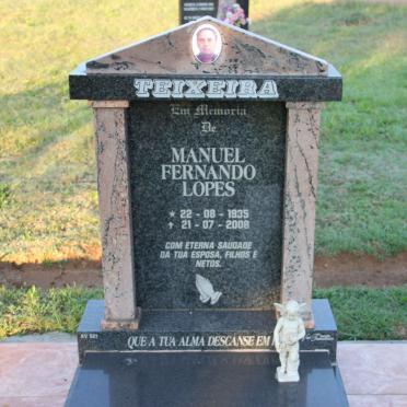 TEIXEIRA Manuel Fernando Lopes 1935-2008