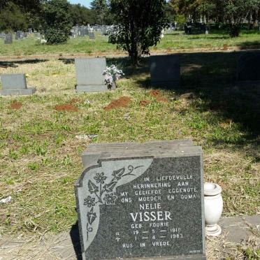 VISSER Nellie nee FOURIE 1910-1983
