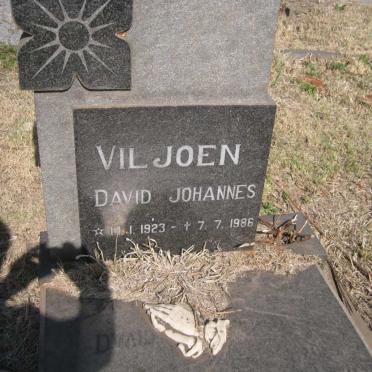 VILJOEN David Johannes 1923-1986