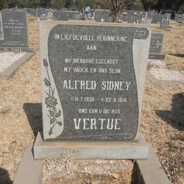 VERTUE Alfred Sidney 1936-1974