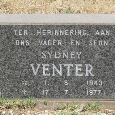 VENTER Sydney 1943-1977 &amp; Leontina 1947-1977 :: VENTER Samanta 1974-1977