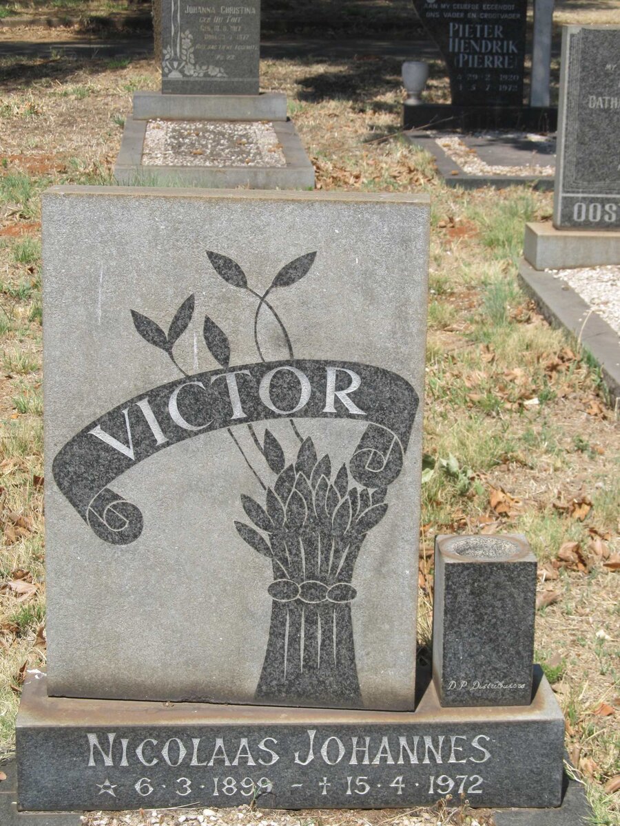 VICTOR Nicolaas Johannes 1899-1972
