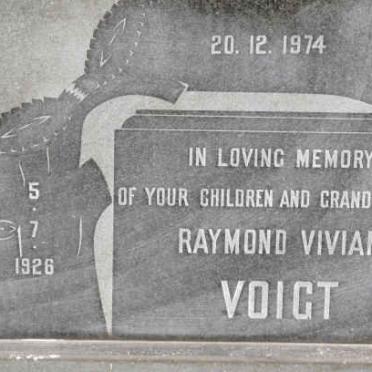 VOIGT Raymond Vivian 1926-1974
