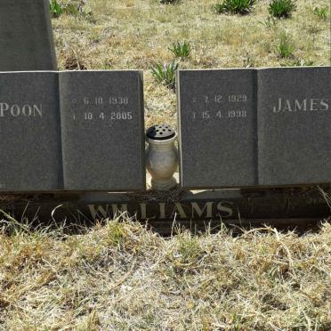 WILLIAMS James 1929-1998 :: WILLIAMS Poon 1930-2005