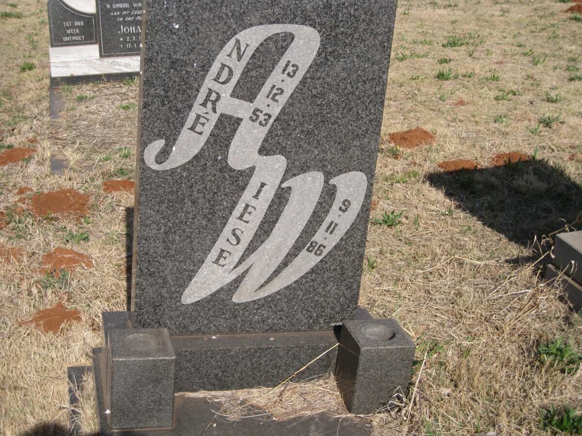 WIESE Andre 1953-1986