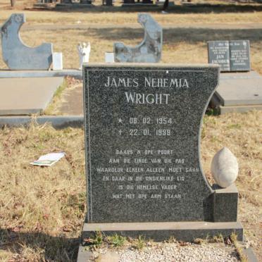 WRIGHT James Nehemia 1954-1999