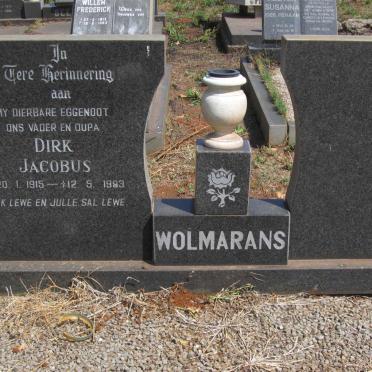 WOLMARANS Dirk Jacobus 1915-1983