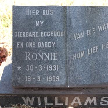 WILLIAMS Ronnie 1931-1969