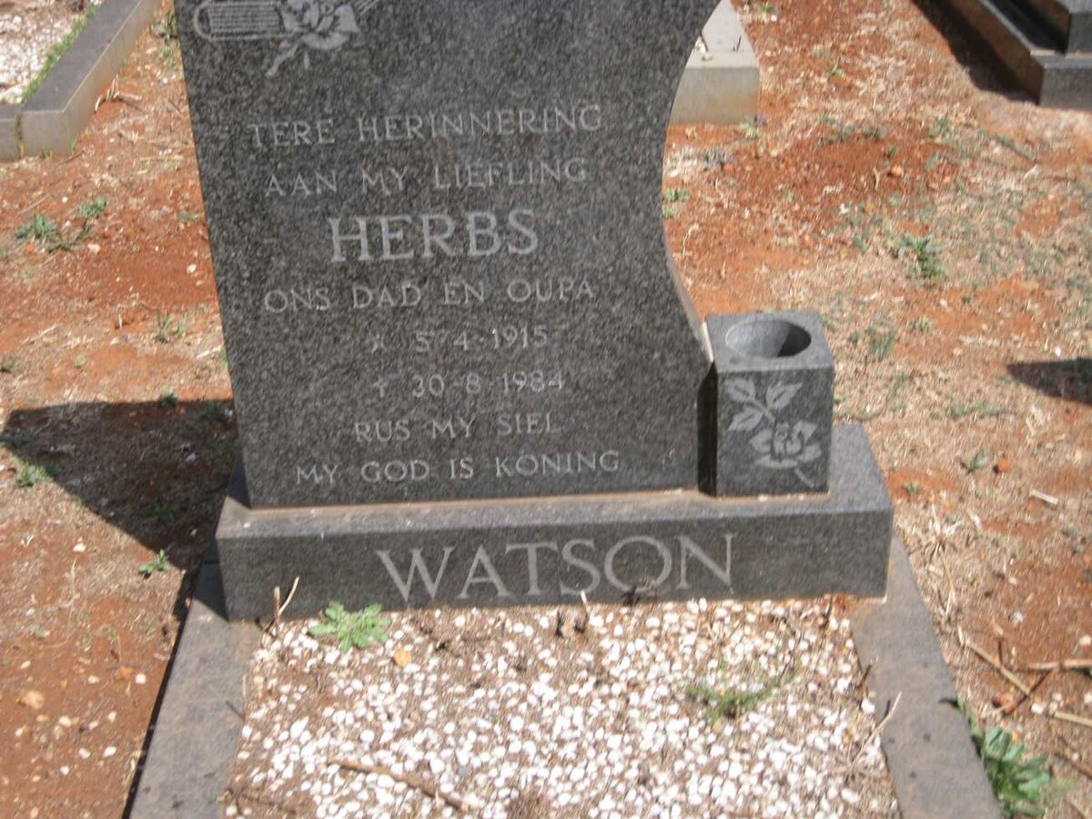 WATSON Herbs 1915-1984