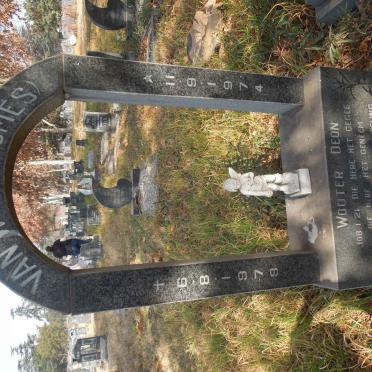 WYK Wouter Deon, van 1974-1978