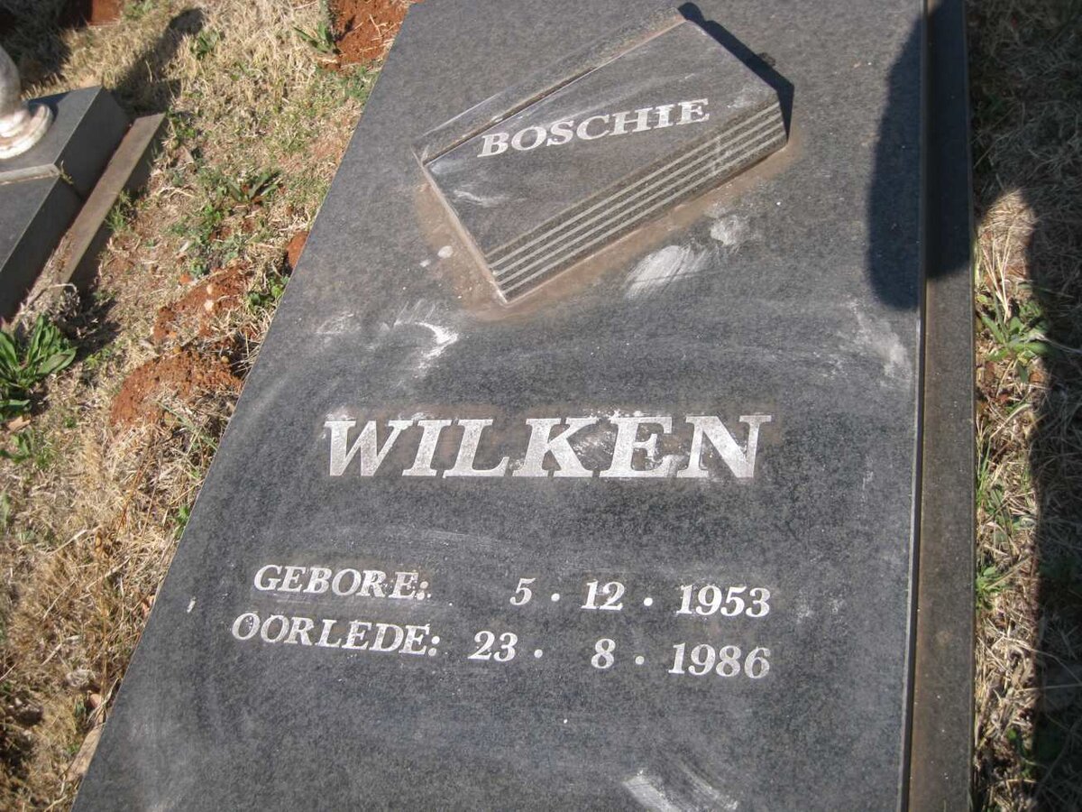 WILKEN Boschie 1953-1986