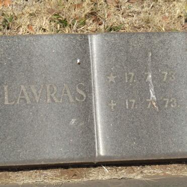 WESTHUIZEN Lavras, v.d. 1973-1973