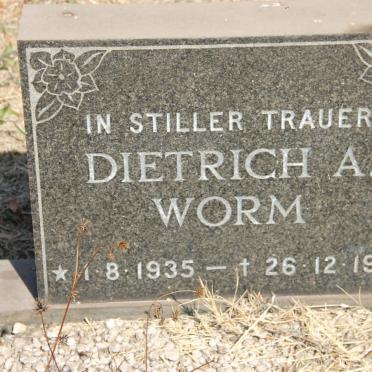 WORM Dietrich A. 1935-1975