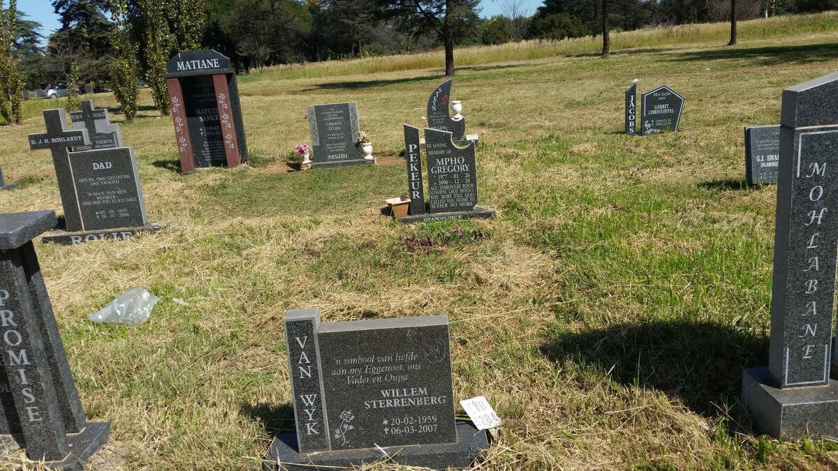 WYK Willem Sterrenberg, van 1959-2007